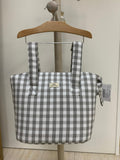 Bolso Coche Vichy Gris
