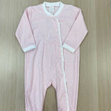 Pijama Algodón rosa estrellitas blancas