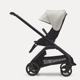 Bugaboo Dragonfly chasis negro base negra caporta misty white