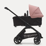 Bugaboo Dragonfly chasis negro base negra caporta morning pink
