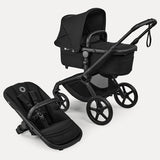 Bugaboo Fox 5 Renew chasis negro base negra capota negra