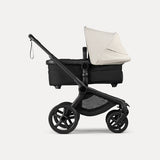 Bugaboo Fox 5 Renew chasis negro base negra melange capota misty white