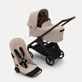 Bugaboo Dragonfly chasis negro base taupe caporta taupe