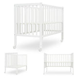 CUNA MADERA BASIC BLANCA CONVERTIBLE EN ESCRITORIO