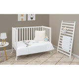 CUNA MADERA BASIC BLANCA CONVERTIBLE EN ESCRITORIO