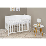 CUNA MADERA BASIC BLANCA CONVERTIBLE EN ESCRITORIO