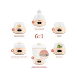 Calientabiberones, esterilizador y vaporera super6