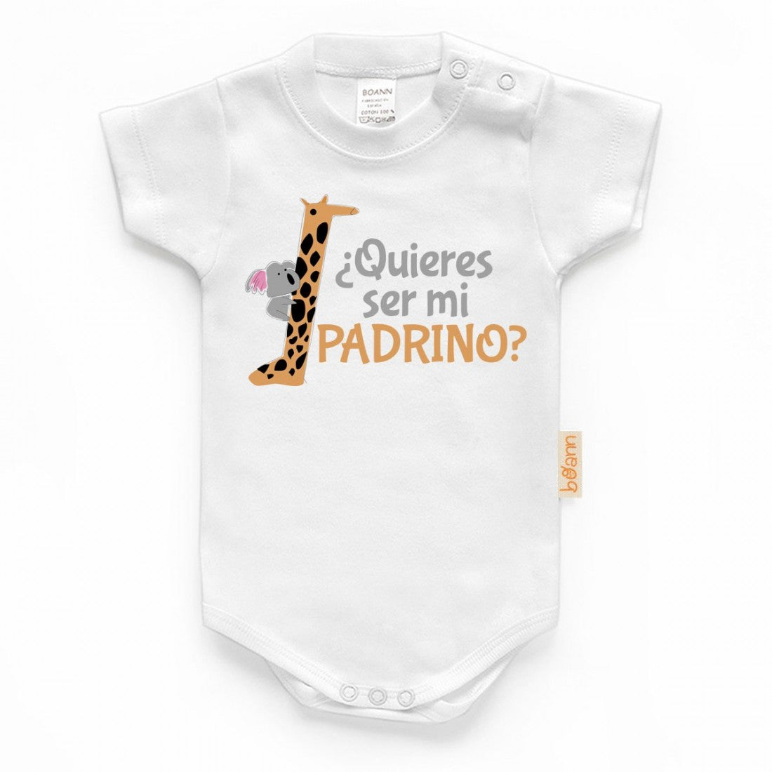 Body Para Bebe Madrina, Padrino, Abuelos, Tios Personalizado