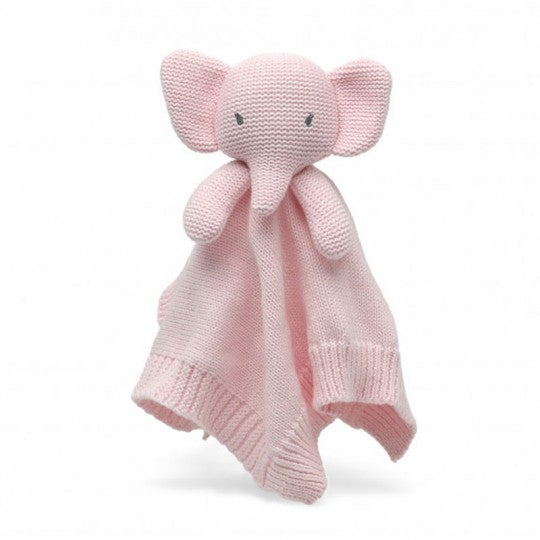 Dou Dou Elefante Rosa tejido de punto algodón 25 Cm