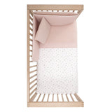 COLCHA + PROTECTOR CUNA 60 I-V. CALMA ROSA 60x120x3 CM