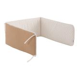 COLCHA + PROTECTOR CUNA 60 I-V. SENDA BEIGE 60x120x3 CM