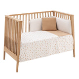 COLCHA + PROTECTOR CUNA 60 I-V. SENDA BEIGE 60x120x3 CM