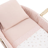 MOISES PALMA ACOLCH+PATA M.NAT CALMA ROSA/NATURAL 39x80x61 CM