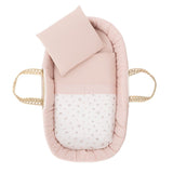 MOISES PALMA ACOLCH+PATA M.NAT CALMA ROSA/NATURAL 39x80x61 CM