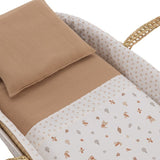 MOISES PALMA ACOLCH+PATA M.NAT SENDA BEIGE/NATURAL 39x80x61 CM