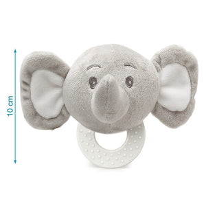 Mordedor Peluche Elefante gris